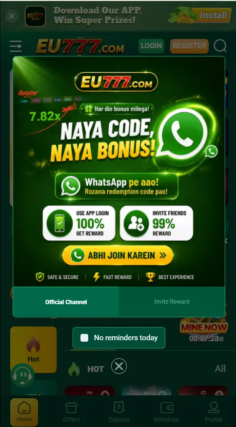 Eu777 Game APK