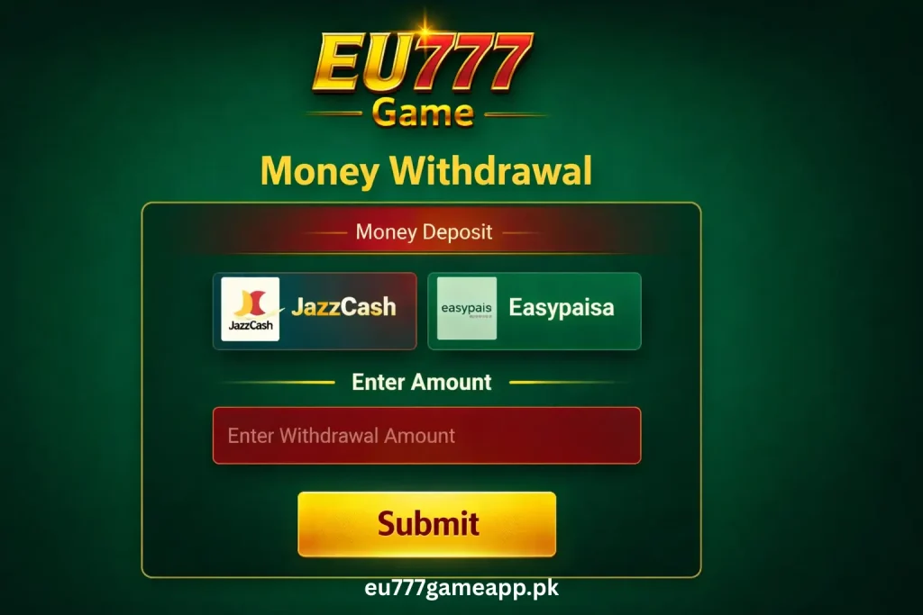 Eu777 Game Withdrawals